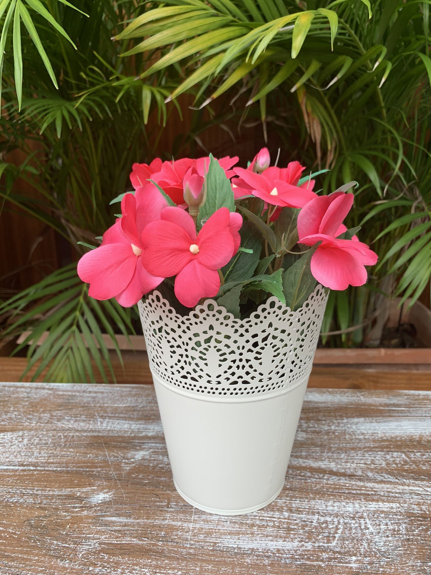 Vase and flowers