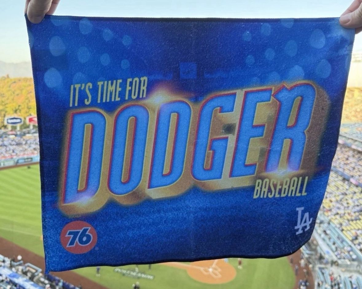 Dodgers NLDS Game 3 Rally Towel  10/8/25