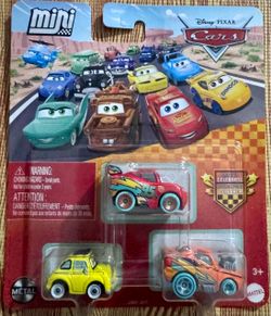 Disney Pixar Cars 20th Anniversary Race to Celebrate Mini Racers 3-Pack