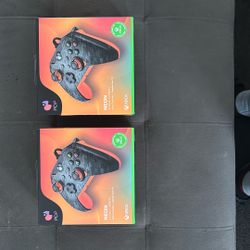 Two Neon PDP Xbox/Pc Remote Controller 