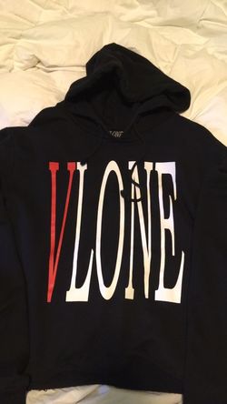 Vlone hoodie reversible clearance