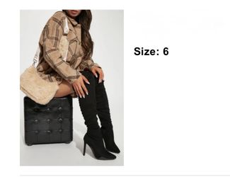 Over the knee boots (3 pairs each)