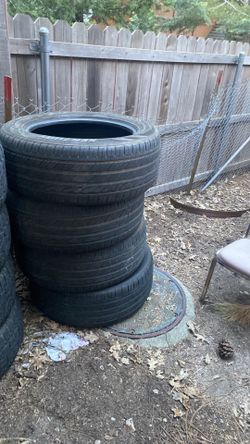 Tires set of four 275/55/20 Sentury 50-70% tread