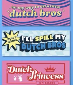 Dutch Bros Magnets