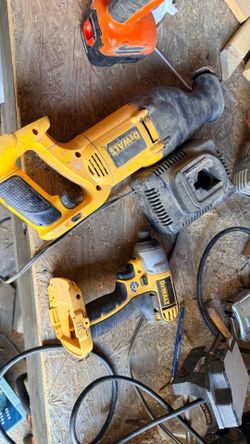 Dewalt impact and reciprocating saw and charger