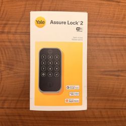 Yale Assure Lock 2; Smart Door Lock with WiFi and Touchscreen Keypad