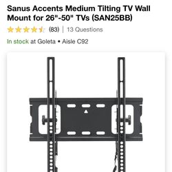 Wall Tv mount 26”-50” Unopened 