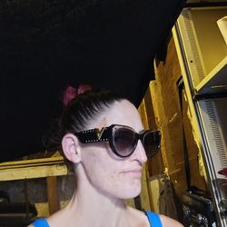 Louis Vuitton Black Cateye Sunglasses 