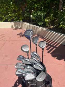 Men’s 14 Golf Club Starter Set- Wilson Optima Mid Size Iron Set