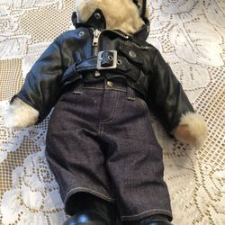 “Harley Man” bear