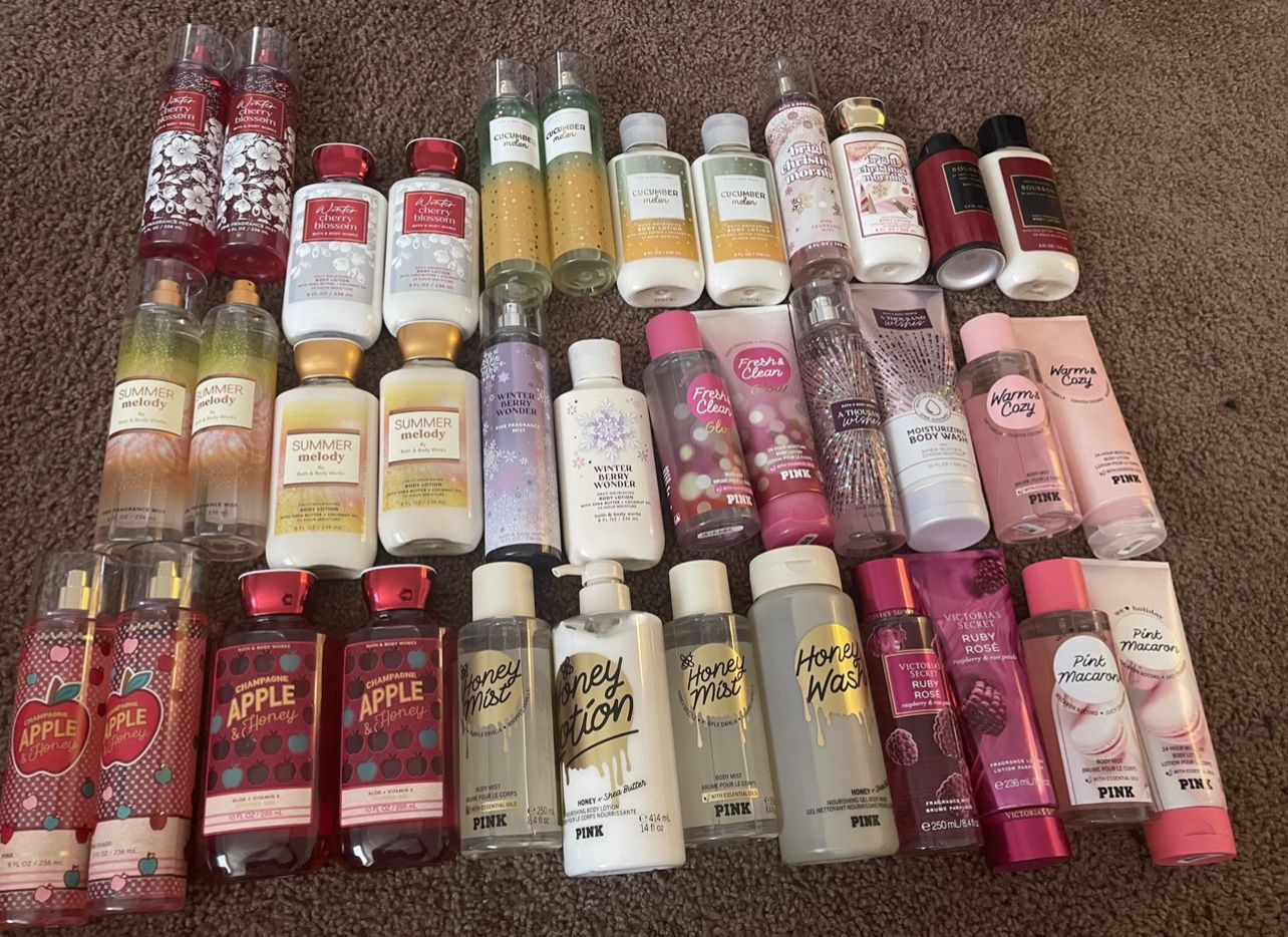 Pink/bath And Body Works