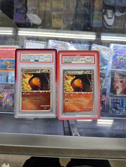 PSA 10 Typhlosion Japanese 1st Ed SoulSilver Holo & Rev Foil Pair