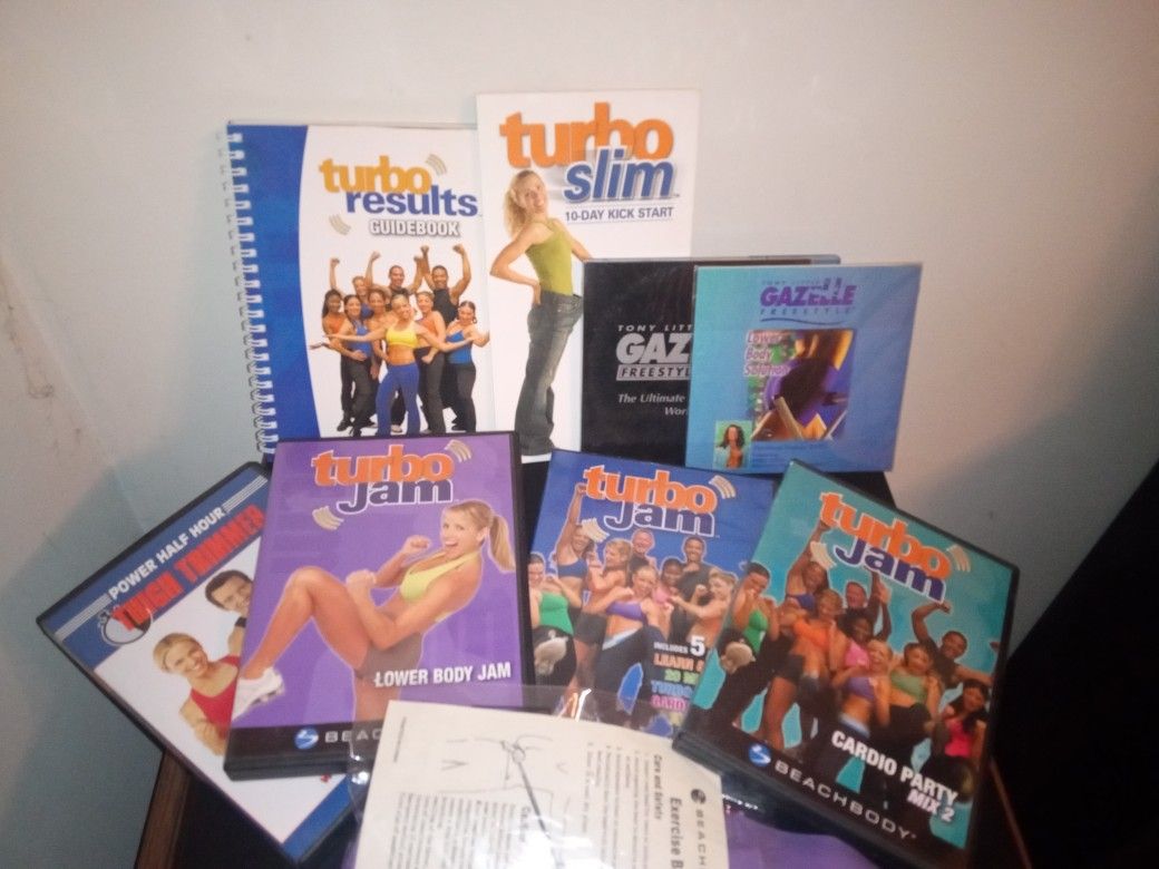 Beach Body  Turbo Jam Workout CD set