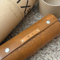 Cow Leather Cover Bluetooth Speaker