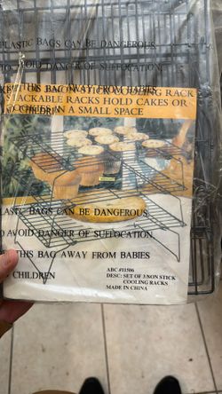 NEW Stackable Cooling Racks