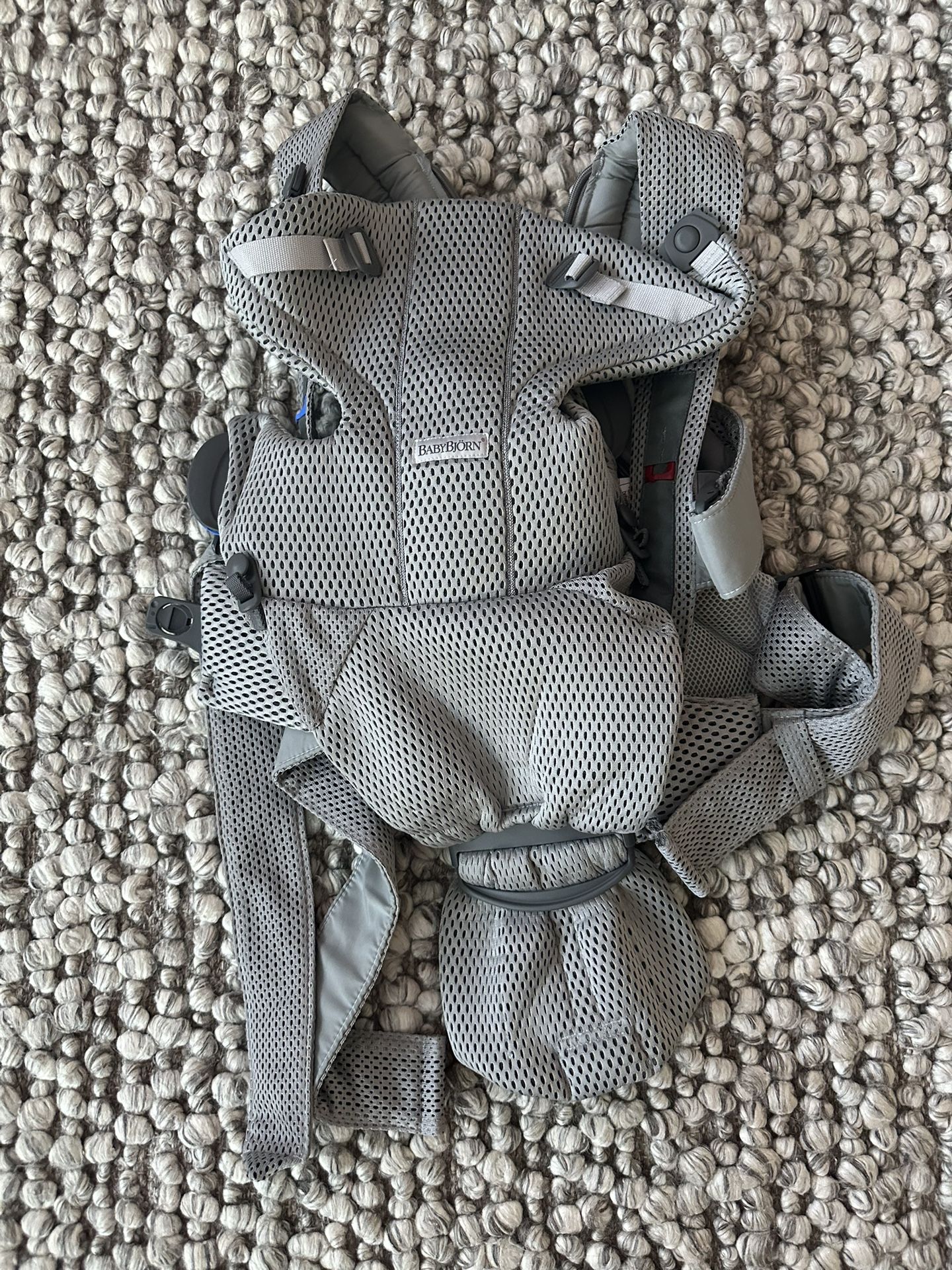 BabyBjörn One Air Baby Carrier – Silver, Never Used
