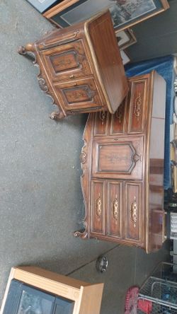 Drexel vintage dressor/nitestand