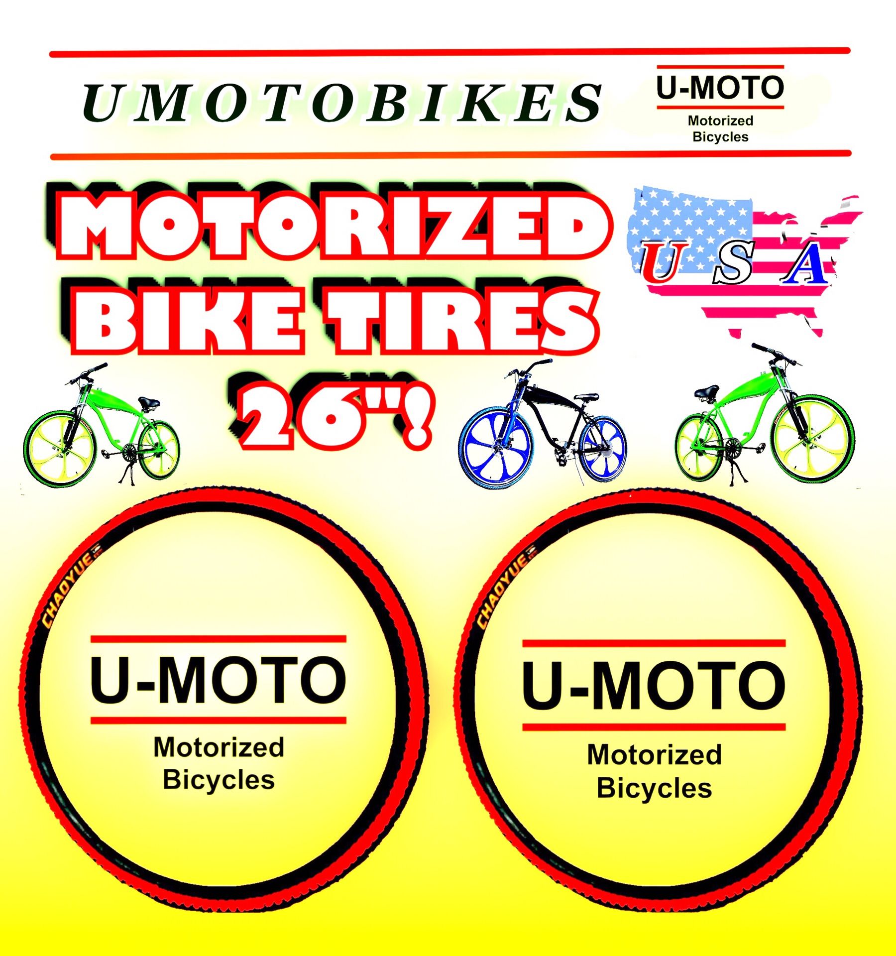 NEW DIY MOTORIZED BIKE SYSTEMS STARTING AT $299.99 100 mpg 30+ mph keep it under 20 mph Wear helmet use lights Pedal start