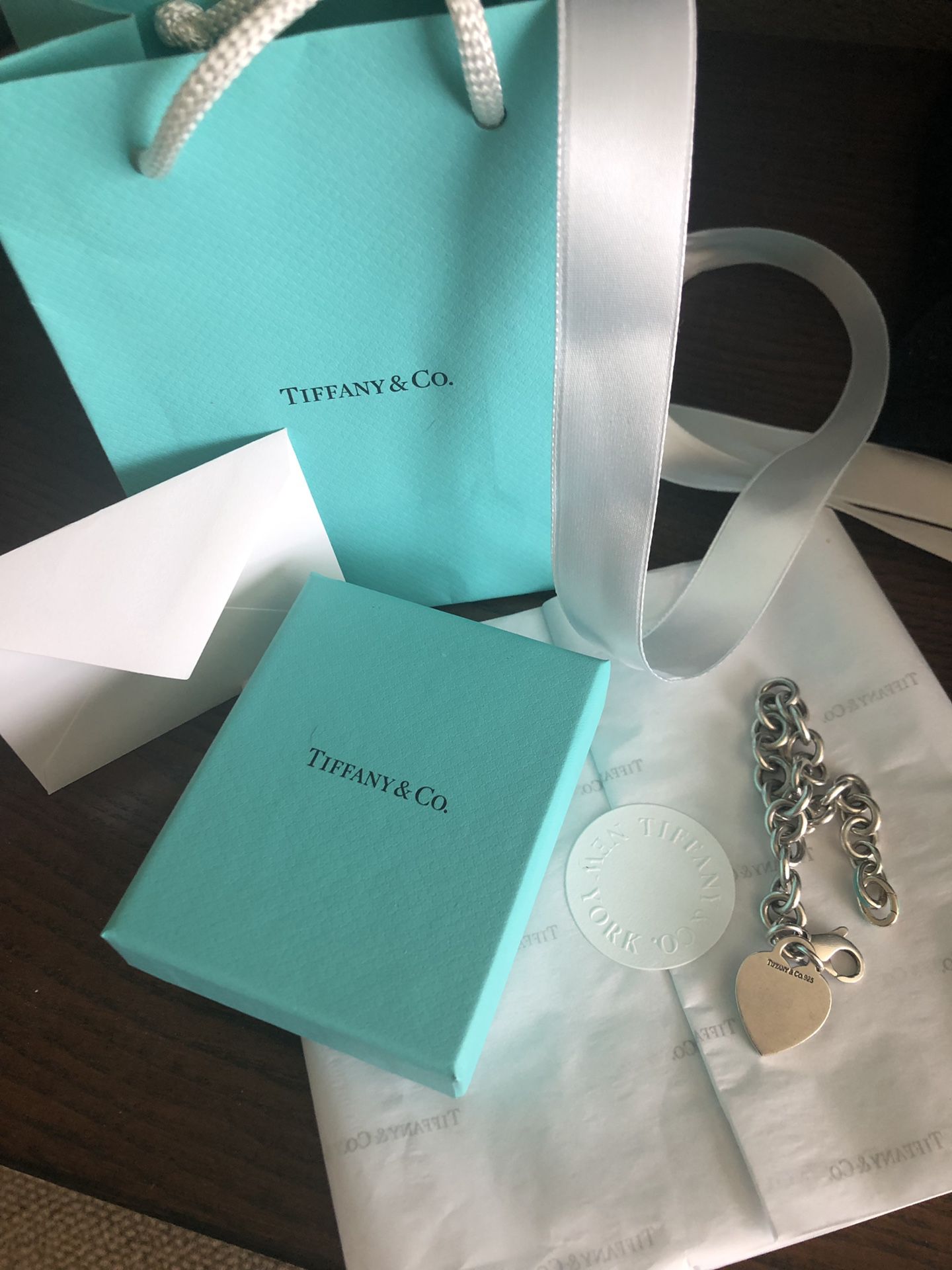 Authentic Tiffany bracelet and other Tiffany necklaces