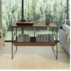 Industrial Millwork Console Table - 43" Console Table with Power Outlets and USB Ports  Wood Entryway Table with Charging Station &amp; Storage Sh