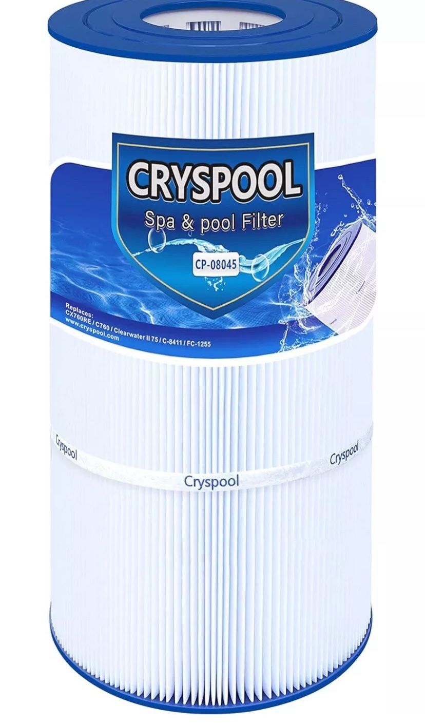 Cryspool filter CP-08045 Pool Spa New Wrapped  With The Box