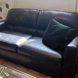 Leather Couch 