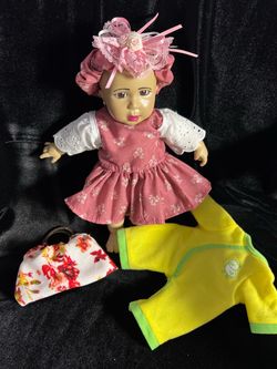 Odd Baby Doll with Extra Outfits and Bag