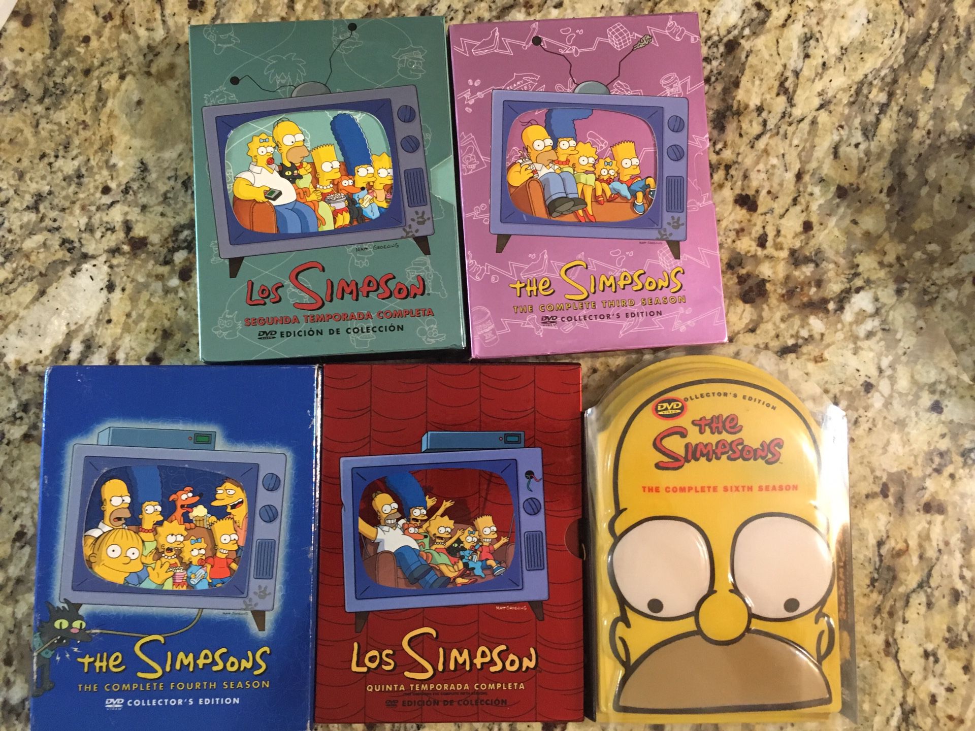 The Simpsons DVD Seasons 2-6