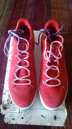 Puma X Daily Paper Court Platform S "Red" Sizes 12 & 13
