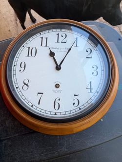 Sterling & Noble Round Wall Clock