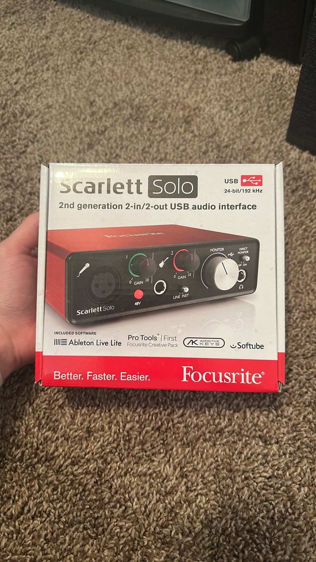 Scarlet Solo 2nd Generation