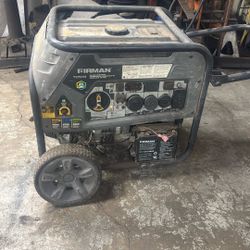 firman tri fuel generator 