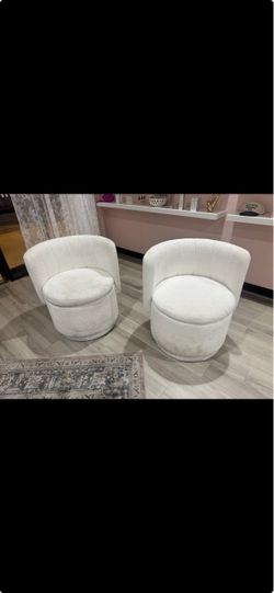 360 Degree Swivel Back Sofa Chair, AccentChair Swivel Chair