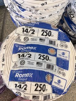 250 ft. 14/2 Solid Romex SIMpull CU NM-B W/G Wire