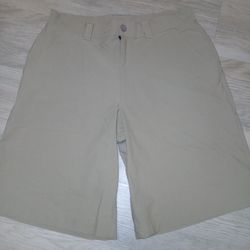 Underarmor Beige And Grey Blue Dress Shorts