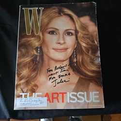 Julia Robert's Autograph 