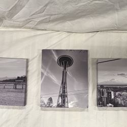 3 Seattle Prints , $25 For All 3 