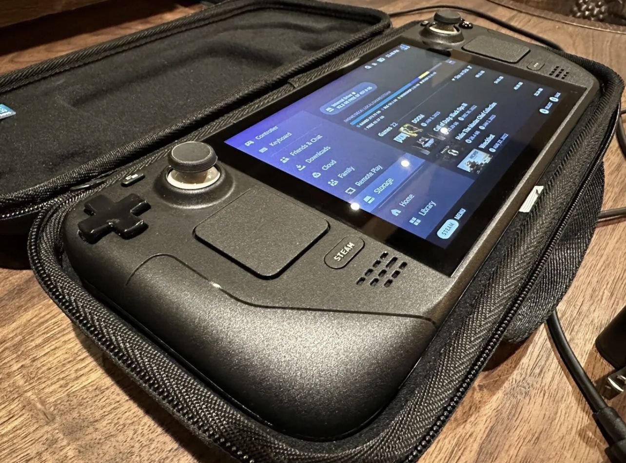 Steam Deck Portable Gaming Pc Valve Steam Deck Handheld Console 