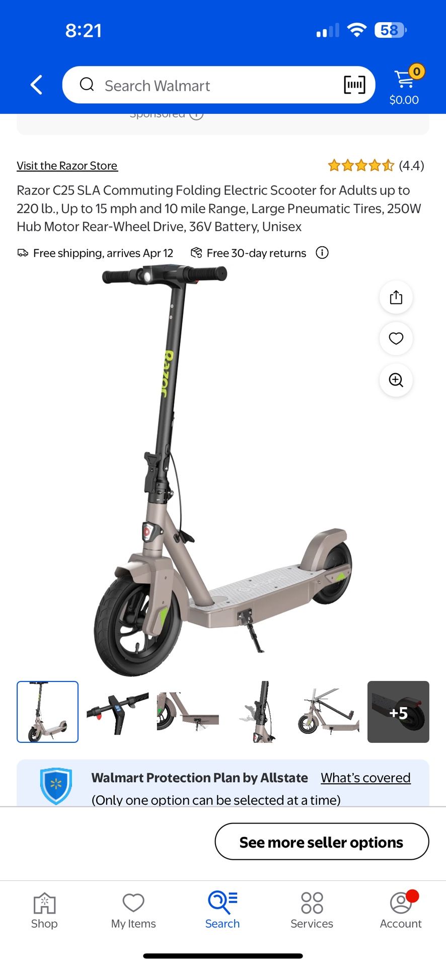 Razor Electric scooter