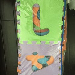 Letter foam Mat