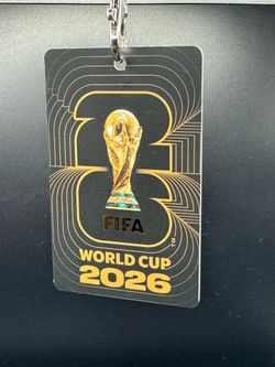 FIFA World Cup 2026 Official Lanyard & Fan ID Card