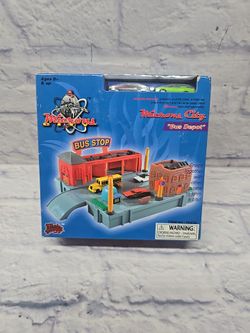 Malibu International Microns City Bus Depot 00410 Micro Machines