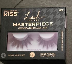 NEW MASTERPIECE FAUX MINK HAND WOVEN EYELASHES (40 available)