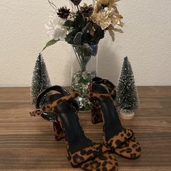 Leopard Print Heels 