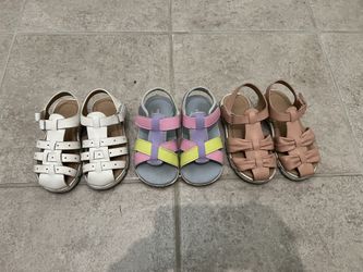 Girls Sandals Size 8C Bundle 