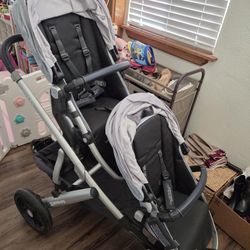 ​🔥 Used UPPAbaby Vista Double Stroller (Includes RumbleSeat)