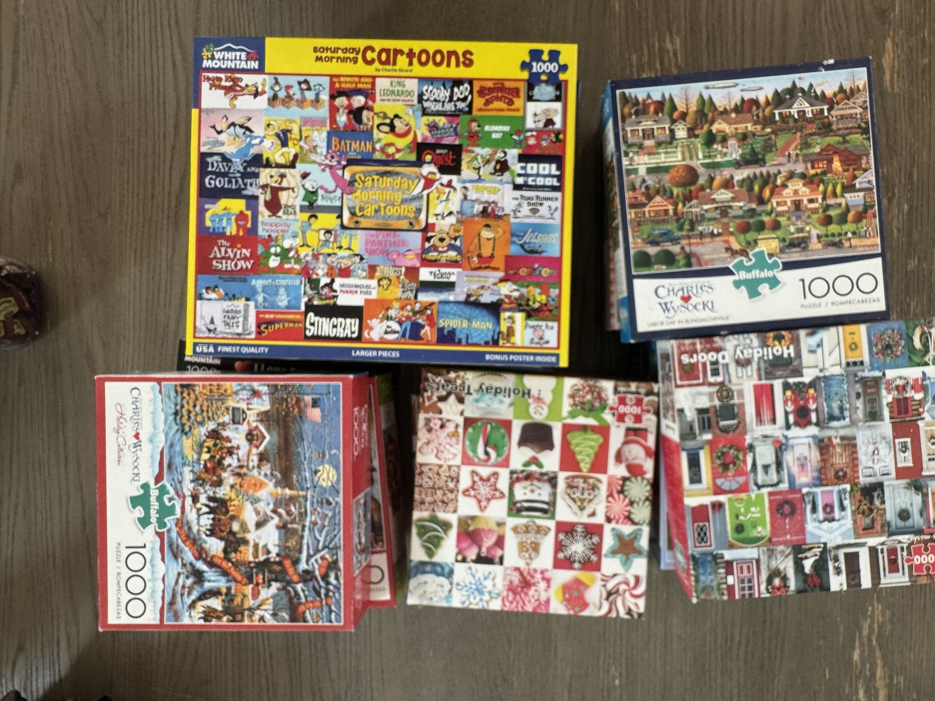50 Jigsaw Puzzles 1000pcs