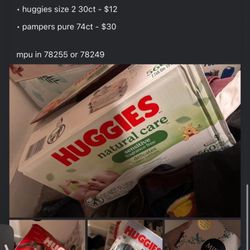 diapers & wipes