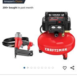 Air Compressor/Trim Gun/Air Hose $100.00