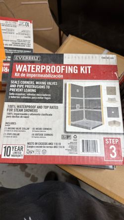 Everbilt Waterproofing Kit